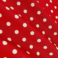 🔴 indoor/outdoor fabric by the yard - premier prints polka dot american red logo