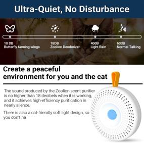 img 1 attached to 🐈 Zoolion Cat Litter Deodorizer: Powerful Odor Eliminator for Home & Blankets, 90% Odor Removal, 99% Dust-Free - Cat Supplies