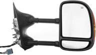 replacement right passenger side mirror for ford excursion & super duty (2001-2007) - fo1321268 logo