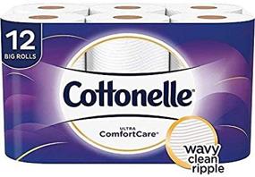 img 3 attached to 🧻 Cottonelle Ultra ComfortCare 12-Pack Big Roll Toilet Paper, Bath Tissue