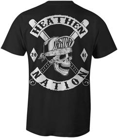 img 2 attached to Heathen Nation T-Shirt 2X Large: High-Quality Military Men's Clothing for the Bold