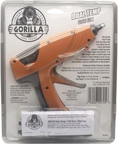 img 3 attached to 🦍 Gorilla Full-Size Hot Glue Gun 100426 in Vibrant Orange Color