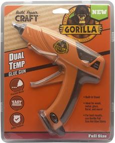 img 4 attached to 🦍 Gorilla Full-Size Hot Glue Gun 100426 in Vibrant Orange Color