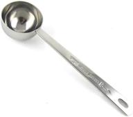 ☕ 1 tablespoon stainless steel coffee measuring scoop spoon - set of 1 logo