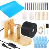 🎨 sentence wood turner spinner kit - enhancing diy glitter craft tumblers with spin it cup turners, tumbler turner machine, and epoxy turner tools logo