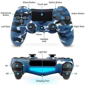img 3 attached to Controller Wireless Vibration Camouflage PlayStation 4