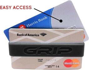 img 1 attached to 💼 GripMoney: The Ultimate Minimalist Wallet Alternative for Men - Stylish Accessories Unleashed