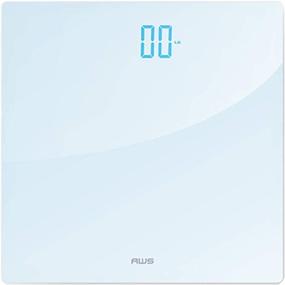 img 4 attached to 🌟 AMERICAN WEIGH SCALES ZT-150-WT Digital Precision Bathroom Weight Scale - White Tempered Glass, 150lbs