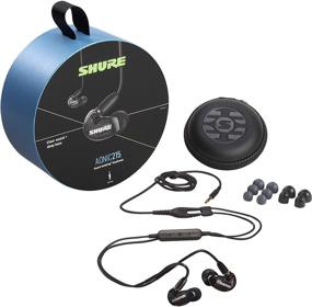 img 3 attached to 🎧 Shure AONIC 215 Sound Isolating Earbuds, Clear Audio, Single Driver, Secure In-Ear Fit, Detachable Cable, Durable Quality, Apple &amp; Android Compatible - Black