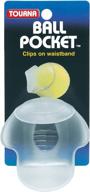 tourna pocket tennis waist holder white логотип