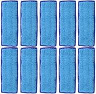 🧽 10x washable mopping pads compatible with irobot braava jet 240 - sing f ltd - hs1034 cloth wet replacment logo