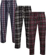 ten west apparel: top-quality men's 👖 pajama bottoms for ultimate relaxation and style logo