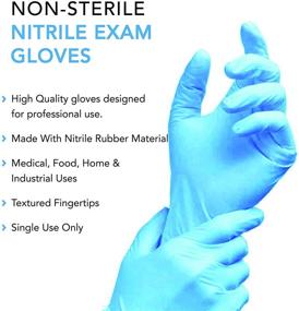 img 4 attached to NESTFORIA Disposable Latex Free Powder Free All Purpose