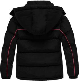 img 3 attached to Stay Warm and Stylish: Wantdo Winter Padded Quilted Puffer Boys' Clothing