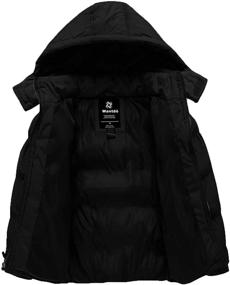 img 2 attached to Stay Warm and Stylish: Wantdo Winter Padded Quilted Puffer Boys' Clothing