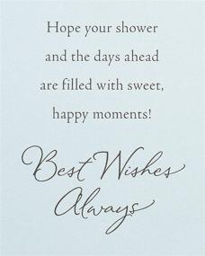 img 2 attached to American Greetings Bridal Shower Card (Happy Moments)