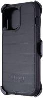 📱 ultimate protection: otterbox defender pro case and holster for apple iphone 12 pro max - black logo