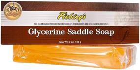 img 2 attached to 🧼 Glycerin Saddle Soap Bar by Fiebing's - 7 oz