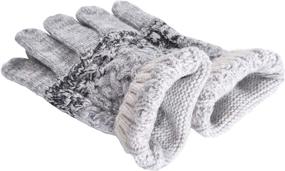 img 3 attached to 🧤 Stay Warm and Connected: Woogwin Winter Touchscreen Gloves for Women