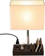 briever multi functional charging organizer nightstand логотип