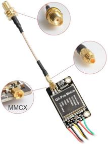 img 2 attached to 📹 Видеопередатчик Wolfwhoop Q3-Pro-Micro 5.8 ГГц 0.01/25/200/600 мВт с возможностью переключения и пайкой на борту - поддерживает выход 5В/12В для камеры и Smart Audio