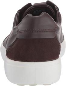 img 2 attached to ECCO Sneaker Coffee Suede 16 16 5: Stylish and Comfortable Footwear for Men