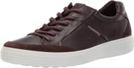ecco sneaker coffee suede 16 16 5: stylish and comfortable footwear for men logo