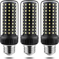 лампочки yiizon led corn e26 25 вт эквивалент 200 вт лампы для освещения 6000k дневной свет 2500lm лампы с цоколем e26 гильзой эдисона недиммируемые светодиодные светильники на свечах 3 штуки логотип