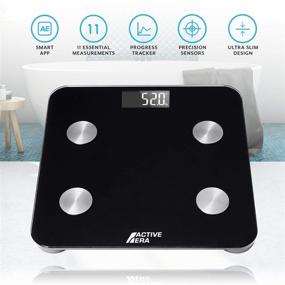 img 3 attached to 📱 Active Era Smart Scale Body Fat Scale: Maximize Wellness with Bluetooth Connectivity & Free Smartphone App (Black)