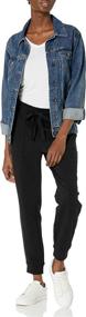 img 1 attached to 👖 Comfy & Stylish: Amazon Brand - Daily Ritual Women's Relaxed Fit Terry Cotton and Modal Patch Pocket Jogger