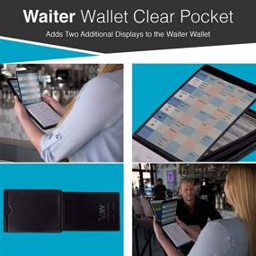 img 3 attached to 💰 Moneymaking Waiter Wallet: The Ultimate Waitstaff Organizer Solution