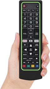 img 1 attached to SIKAI Silicone Case for LG Smart TV Remote: Shockproof Protective Cover in Black-Green