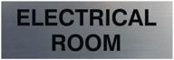 🔌 optimized electrical room door wall sign logo