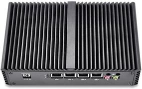img 2 attached to 💻 QOTOM Q330G4 Industrial PC Gateway Firewall Router - Intel i3 4005U AES-NI, 4 Gigabit NICs (RAM and SSD Not Included): A Powerful Solution for Networking and Security