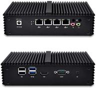 💻 qotom q330g4 industrial pc gateway firewall router - intel i3 4005u aes-ni, 4 gigabit nics (ram and ssd not included): a powerful solution for networking and security logo