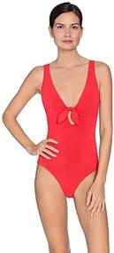 img 2 attached to Robin Piccone Womens Plunge Swimsuit Women's Clothing and Swimsuits & Cover Ups