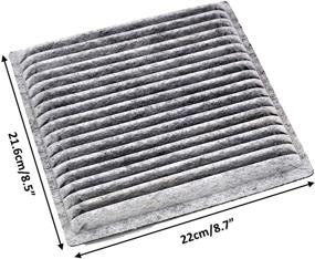 img 3 attached to 🚗 Cabin Air Filter CP846/CF9846A for 4Runner/Celica/FJ Cruiser/Prius/Sienna, Legacy/Outback/Tribeca