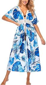 img 2 attached to 👙 Bsubseach Swimsuit Kimono: The Perfect Summer Cardigan for Women's Swimwear and Cover Ups