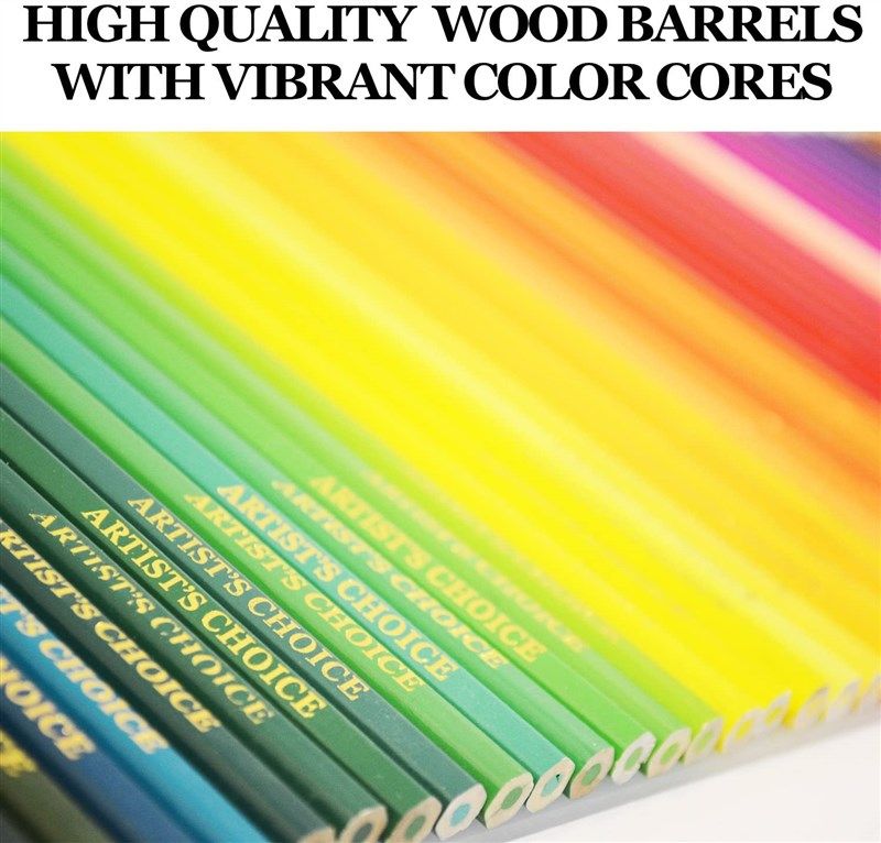 Artlicious 120 Premium Adult Colored Pencils Coloring Books