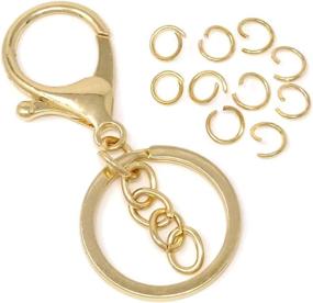 img 4 attached to 🦞 Honbay Lobster Clasps - Extenders for Beading & Jewelry Making