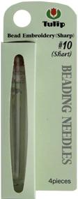 img 1 attached to Tulip Beading Needles Short 37X0 46Mm