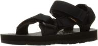 teva universal trail sandal black logo