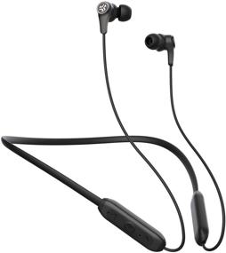 img 4 attached to 🎧 JLab JBuds Band Wireless Earbud Neckband Headset - Black, IP66 Sweatproof, Bluetooth 5 Connection, 3 EQ Sound Settings, Built-in Microphone - Perfect for Phone Calls!