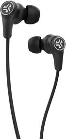 img 1 attached to 🎧 JLab JBuds Band Wireless Earbud Neckband Headset - Black, IP66 Sweatproof, Bluetooth 5 Connection, 3 EQ Sound Settings, Built-in Microphone - Perfect for Phone Calls!