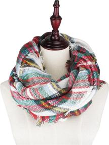 img 3 attached to 🧣 VIVIAN VINCENT Women's Blanket Oversized Scarves & Wraps: A Must-Have Accessory for Fashionable Women