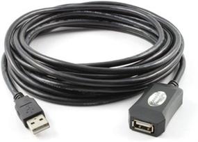 img 4 attached to Технология 16 футовый USB активный удлинитель сигнала с усилителем для улучшения связи - тип A мужской к A женскому USB 2.0 кабель.