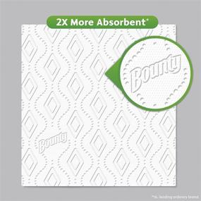 img 1 attached to Bounty Paper Towels, Full Sheet, White, 12 Count: Highly Absorbent and Durable Cleaning Essentials