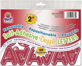 img 2 attached to 🔠 Pacon Self-Adhesive Uppercase Letters - 159 Count (51685)