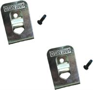 🔧 dewalt n268241 belt hook kit (set of 2), silver - improved seo logo