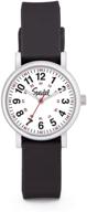 🏥 speidel petite scrub watch for medical professionals - easy-to-read small face, luminous hands, silicone band, second hand, military time - ideal for nurses, doctors, and students in matching scrub colors logo